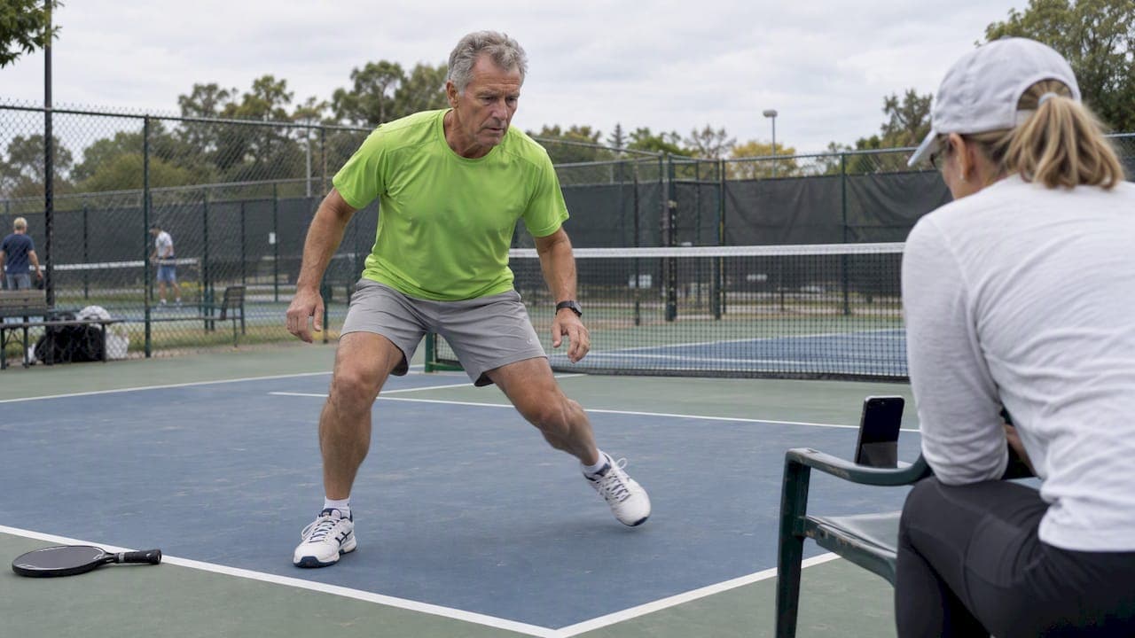 Map Test Failures to One Drill: Pickleball Movement Assessment with AI
