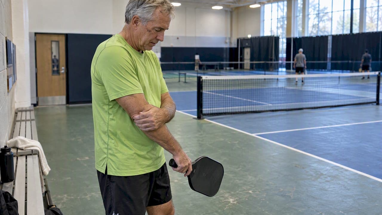 Beat Golfer's Elbow in Pickleball: 3–6 Month Plan with Paddle and AI