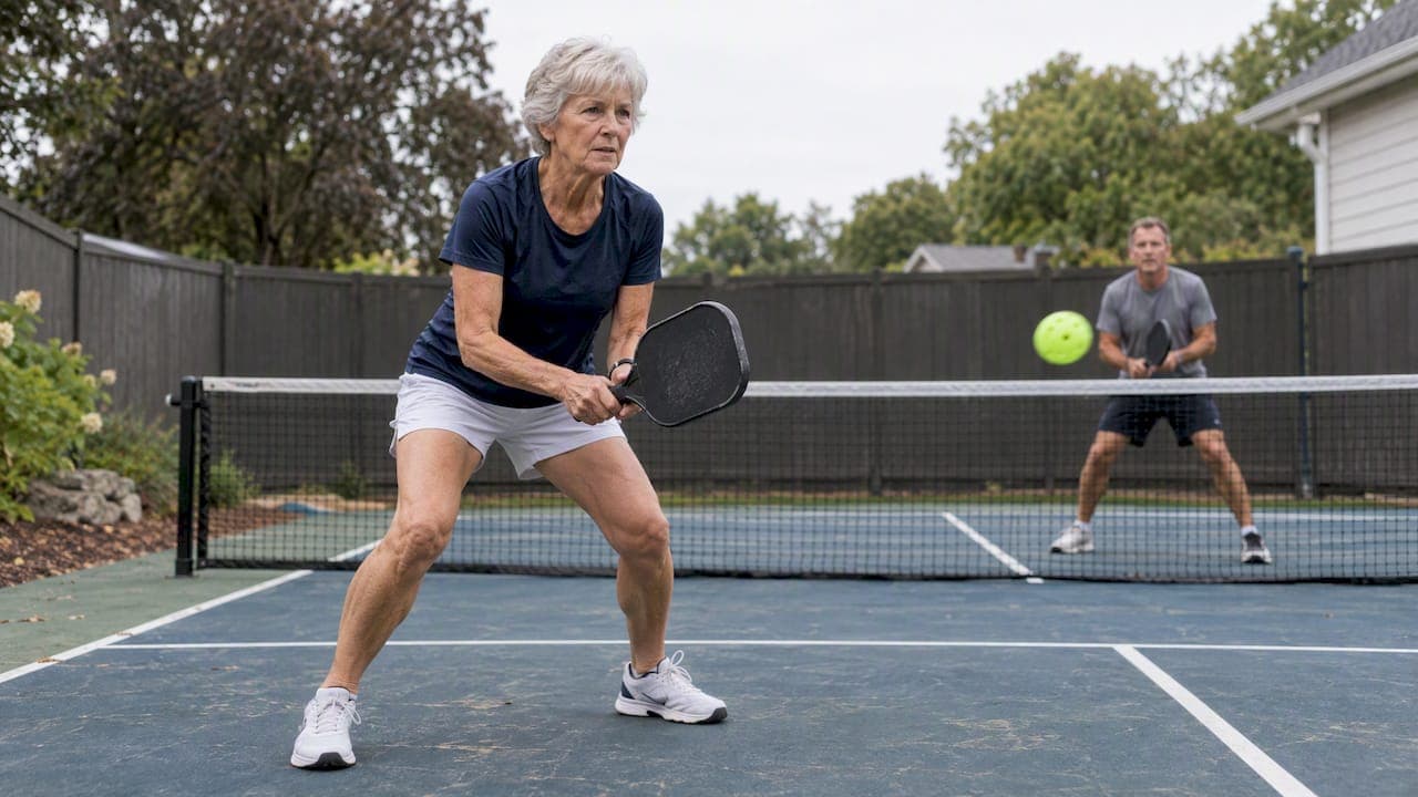 Pickleball Ready Position: Split Step Timing Beats a Bigger Hop
