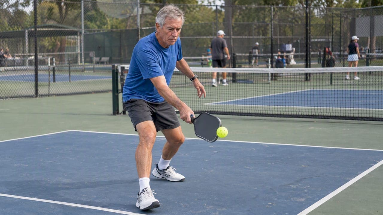 Backhand Slice: Safer Pickleball Drills for Recreational Players