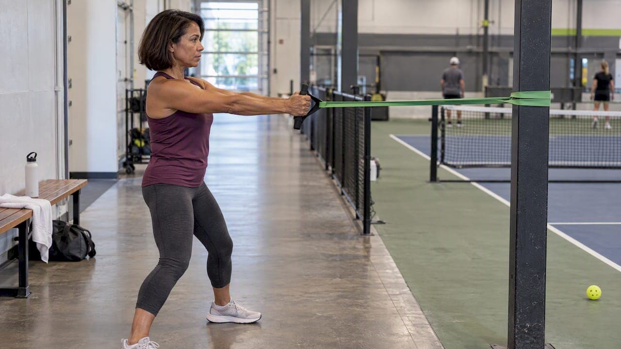 Pickleball Core Training: Anti-Rotation Moves That Work